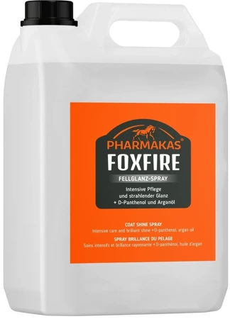 Pharmakas Horse Fitform Sprej na starostlivosť o vlasy, hrivu a chvost pre kone Foxfire 5l