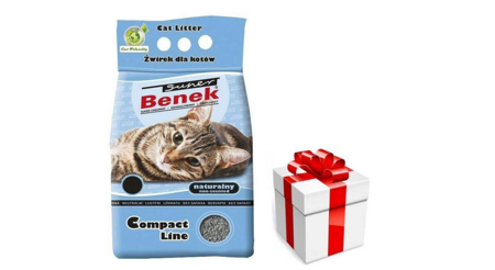 Super Benek Compact Natural 10l + prekvapenie pre mačku ZDARMA