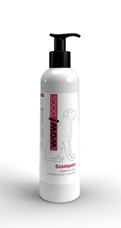 WOW! DOGS Regeneračný šampón na suché a poškodené vlasy 250 ml